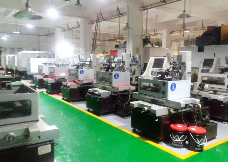 Batch processing area on the first floor