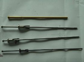 Hot runner accessories tip, valve needle,