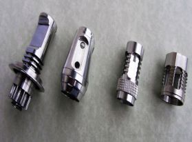 CNC turning and milling composite parts