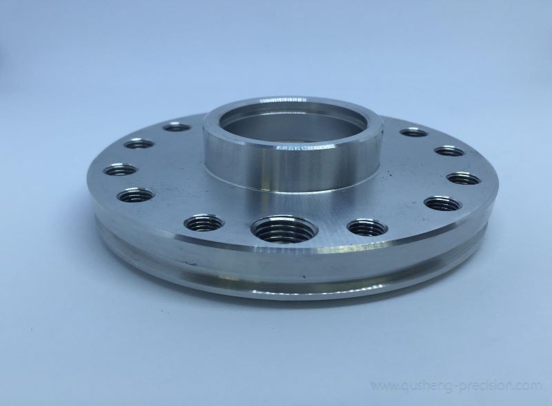 CNC turning and milling composite processing of aluminum parts turning and milling