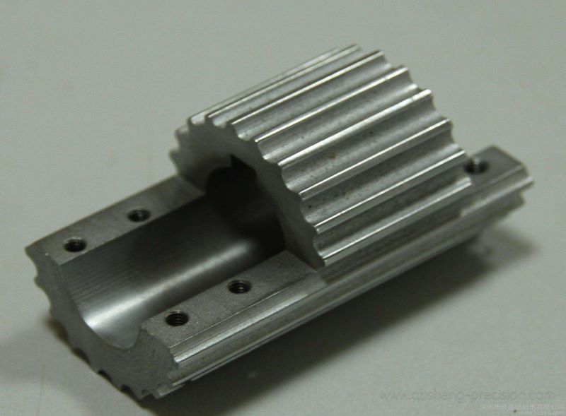 CNC turning and milling composite processing of aluminum parts turning and milling