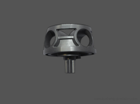 Five-axis machining of PEEK parts