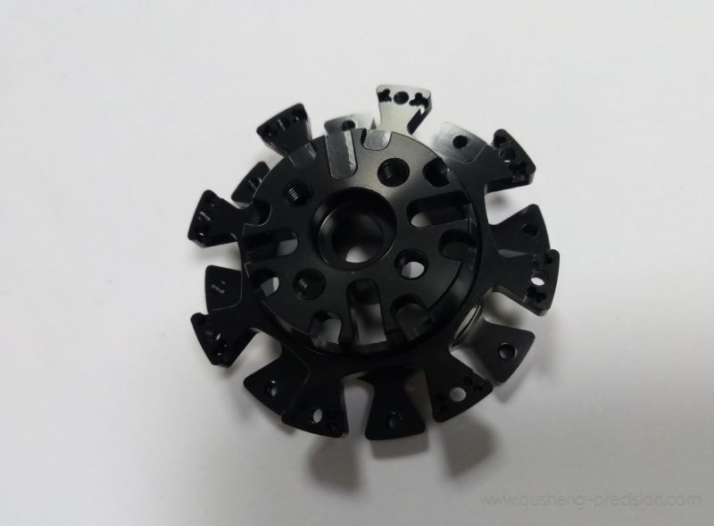 Five-axis machining SLR lens