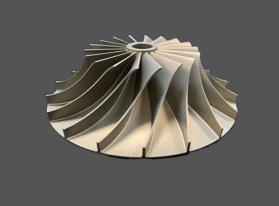 air suspension blower impeller